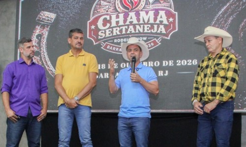 Barra Mansa vai receber Ana Castela, Gustavo Mioto, Daniel e MC Peão no Chama Sertaneja Rodeio Show